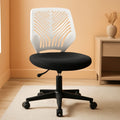 Dark Gray Ergonomic Adjustable Desk Chair Lumbar Support