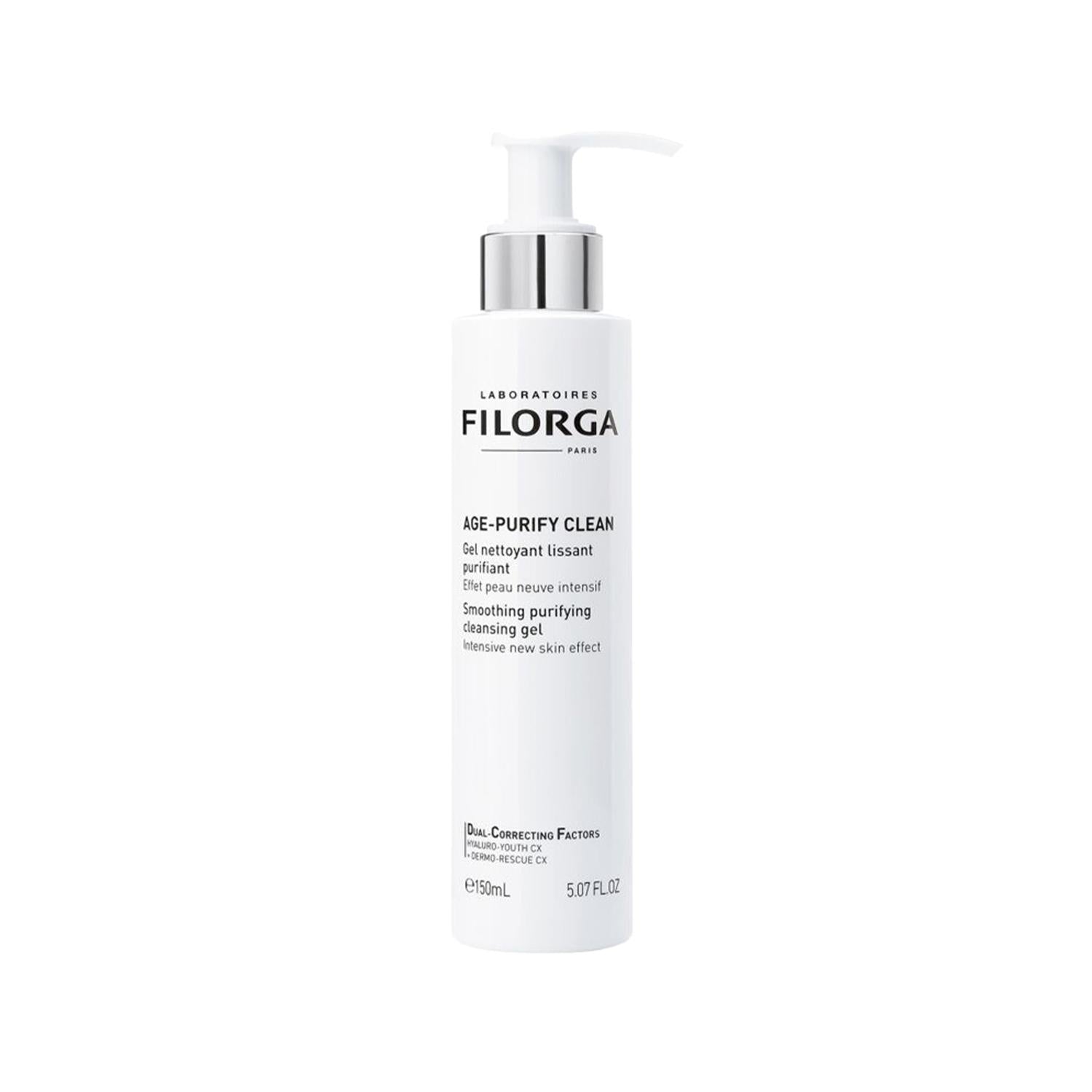 Filorga Age Purify Clean Cleansing Gel for Mixed & Oily Skin - 150ml, Purifies & Balances Facial Skin