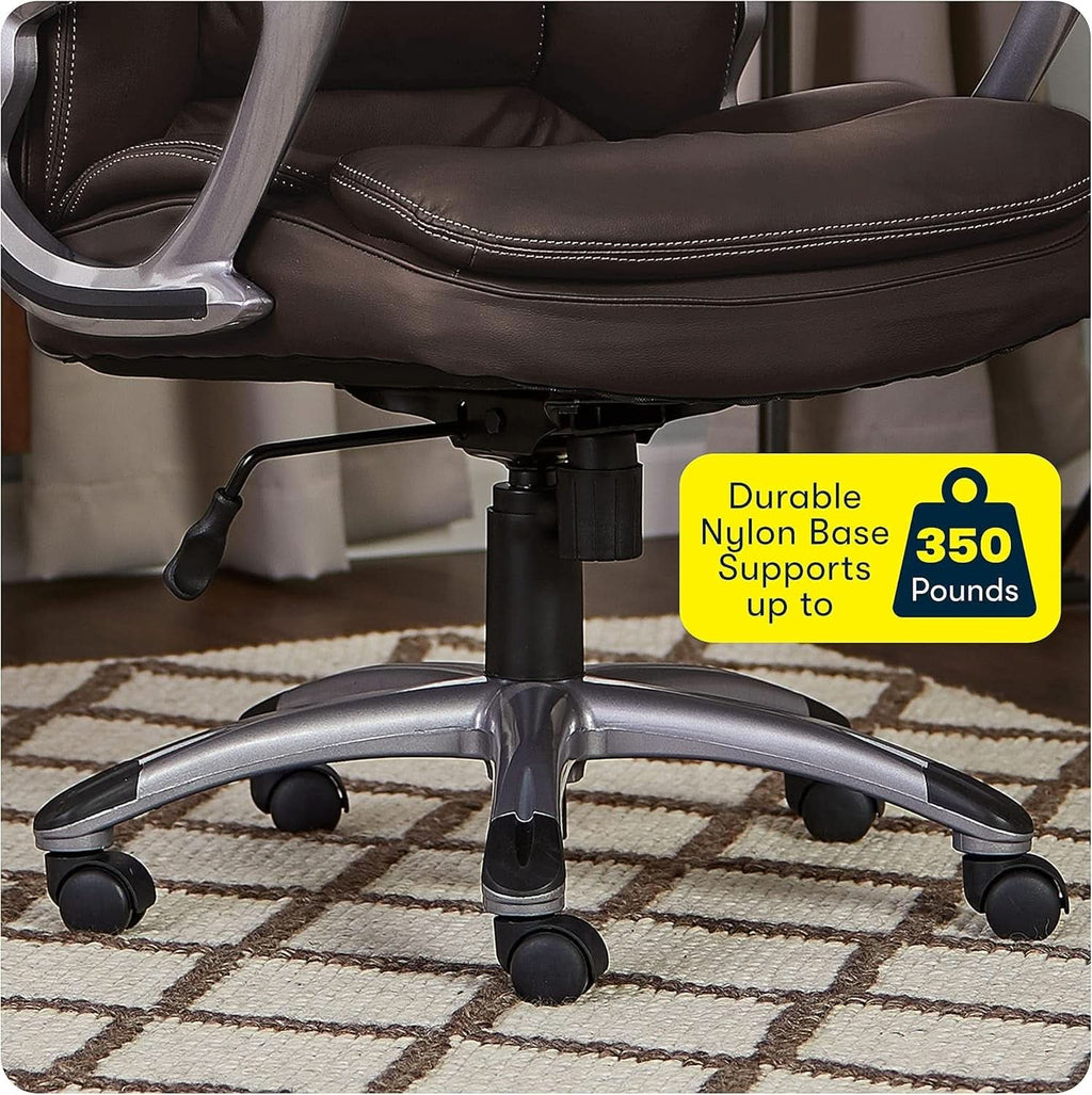 Fairbanks Big And Tall High Back Executive Office Chair With Layered Pillows