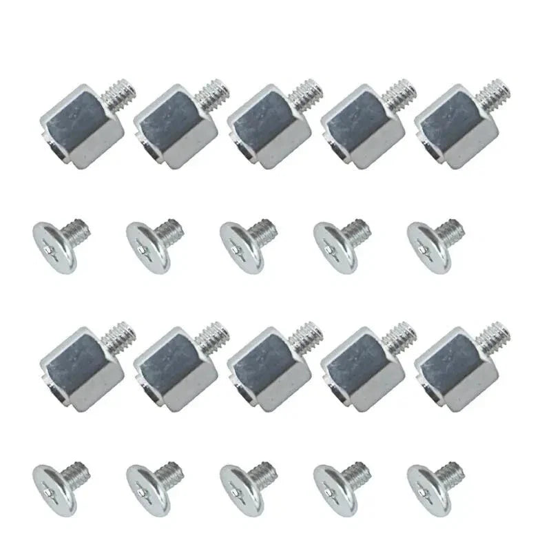 10 Set M.2 SSD Standoff Screw Kit | Mounting Hardware for PC & Laptop Motherboards