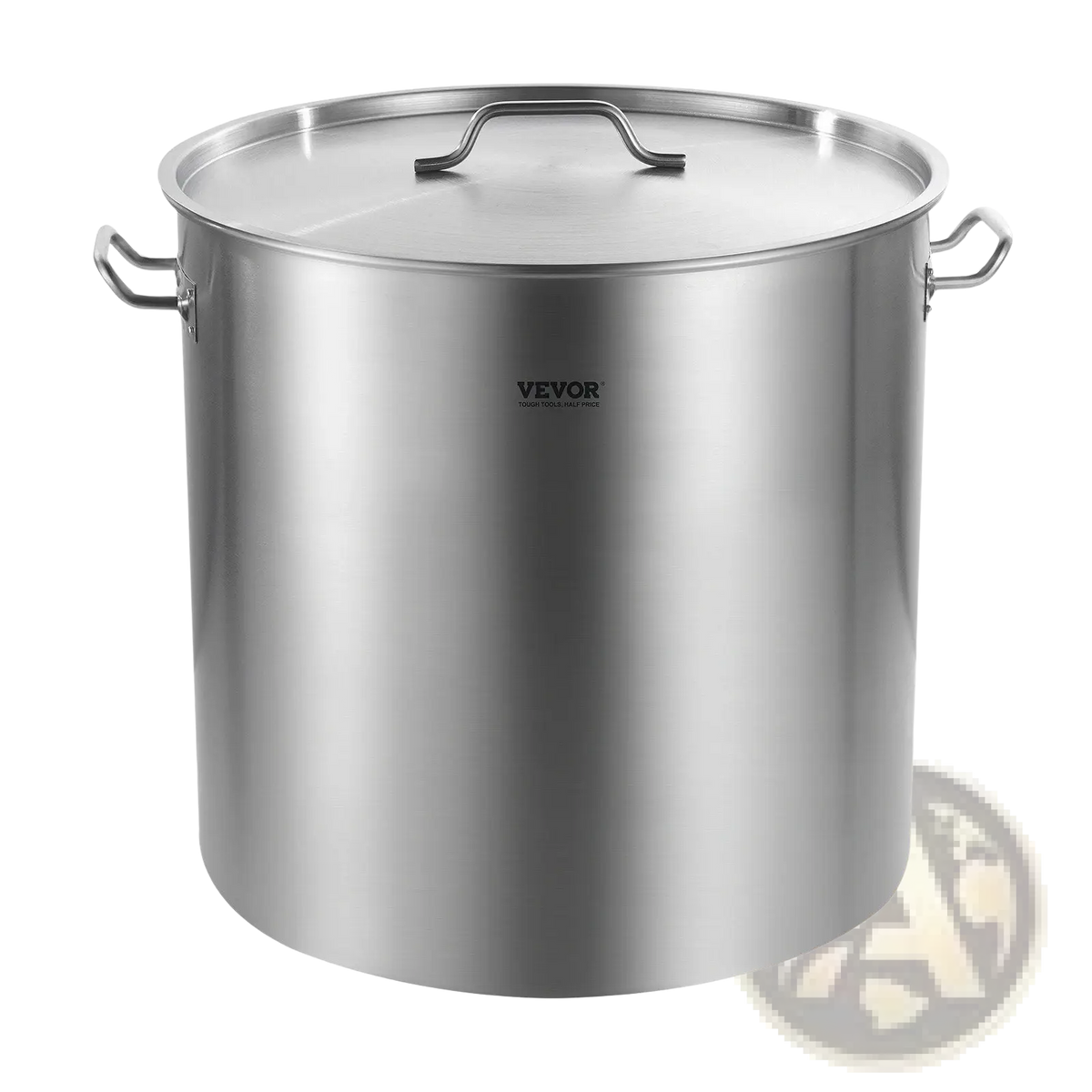100qt Stainless Steel Stockpot with Strainer Basket