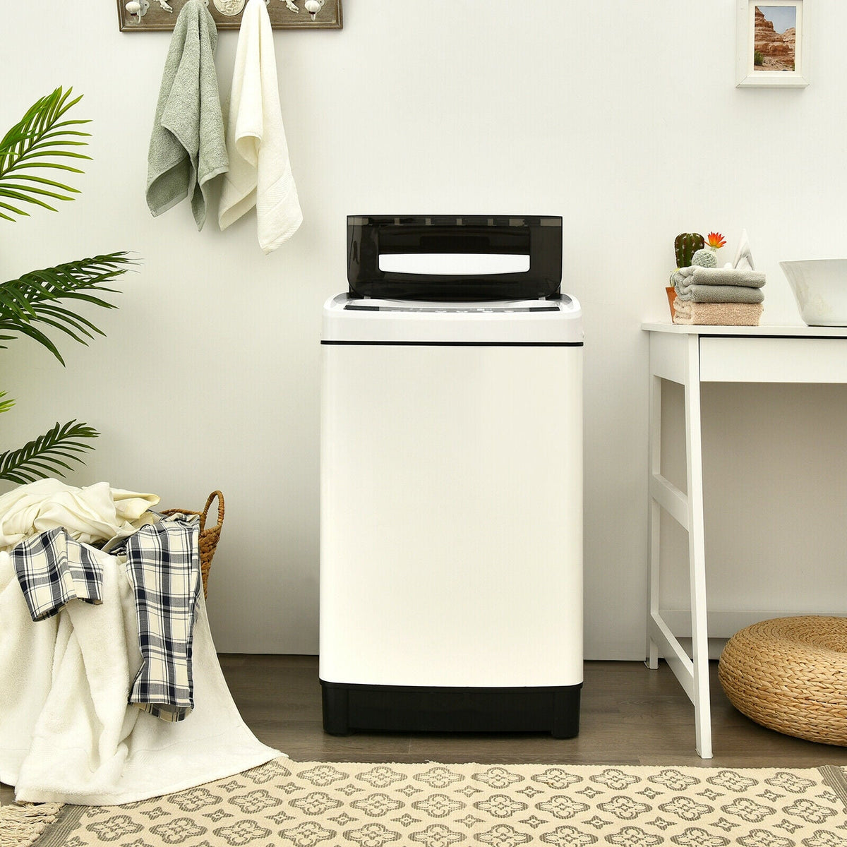 Full-Automatic Washing Machine 1.5 Cubic Feet 11 LBS Washer
