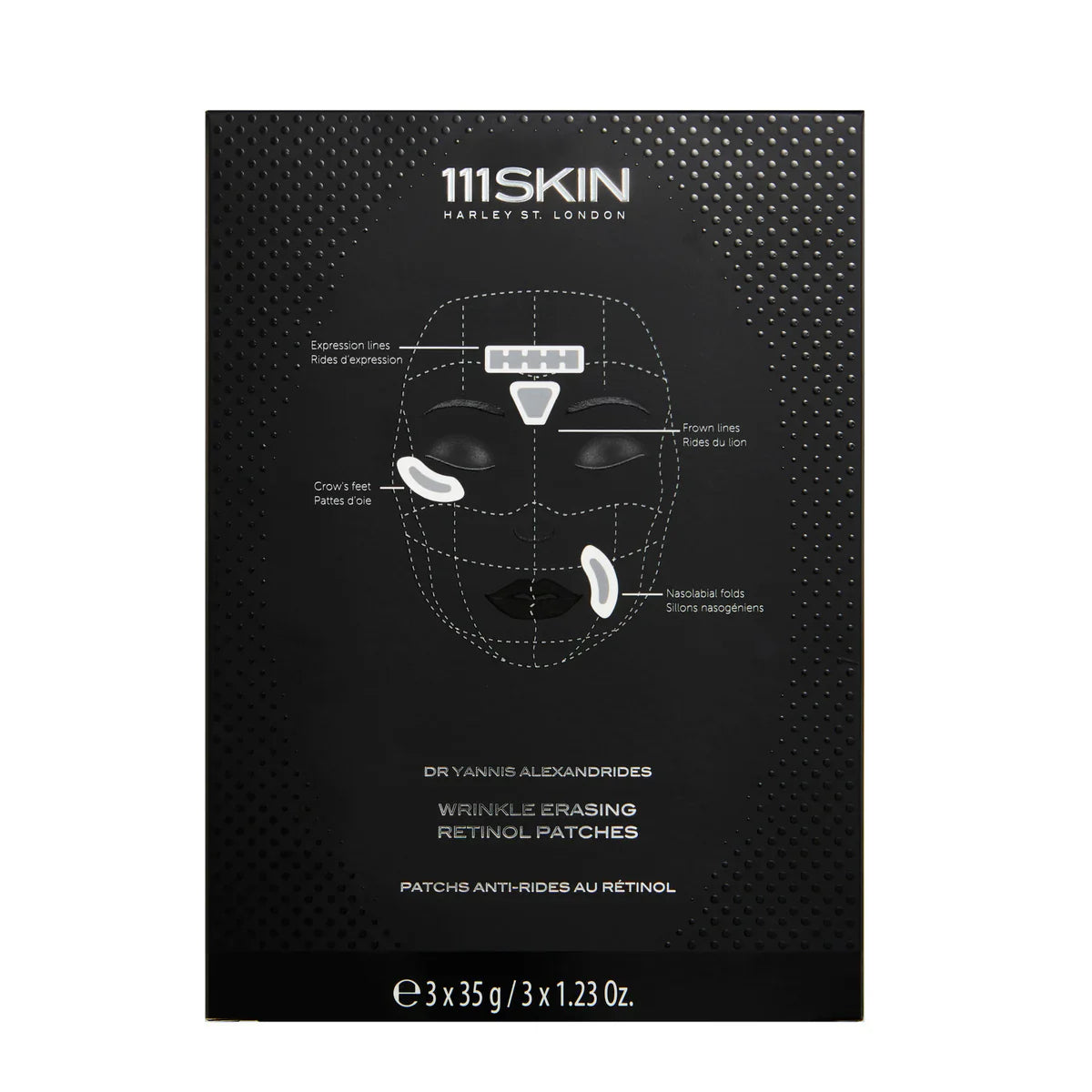 111SKIN Wrinkle Erasing Retinol Patches Box
