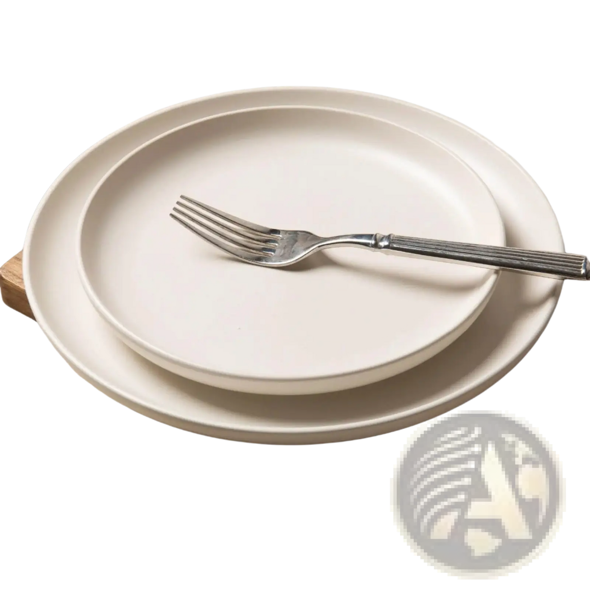 12 Piece Stoneware Dinnerware Set with Mugs for 3