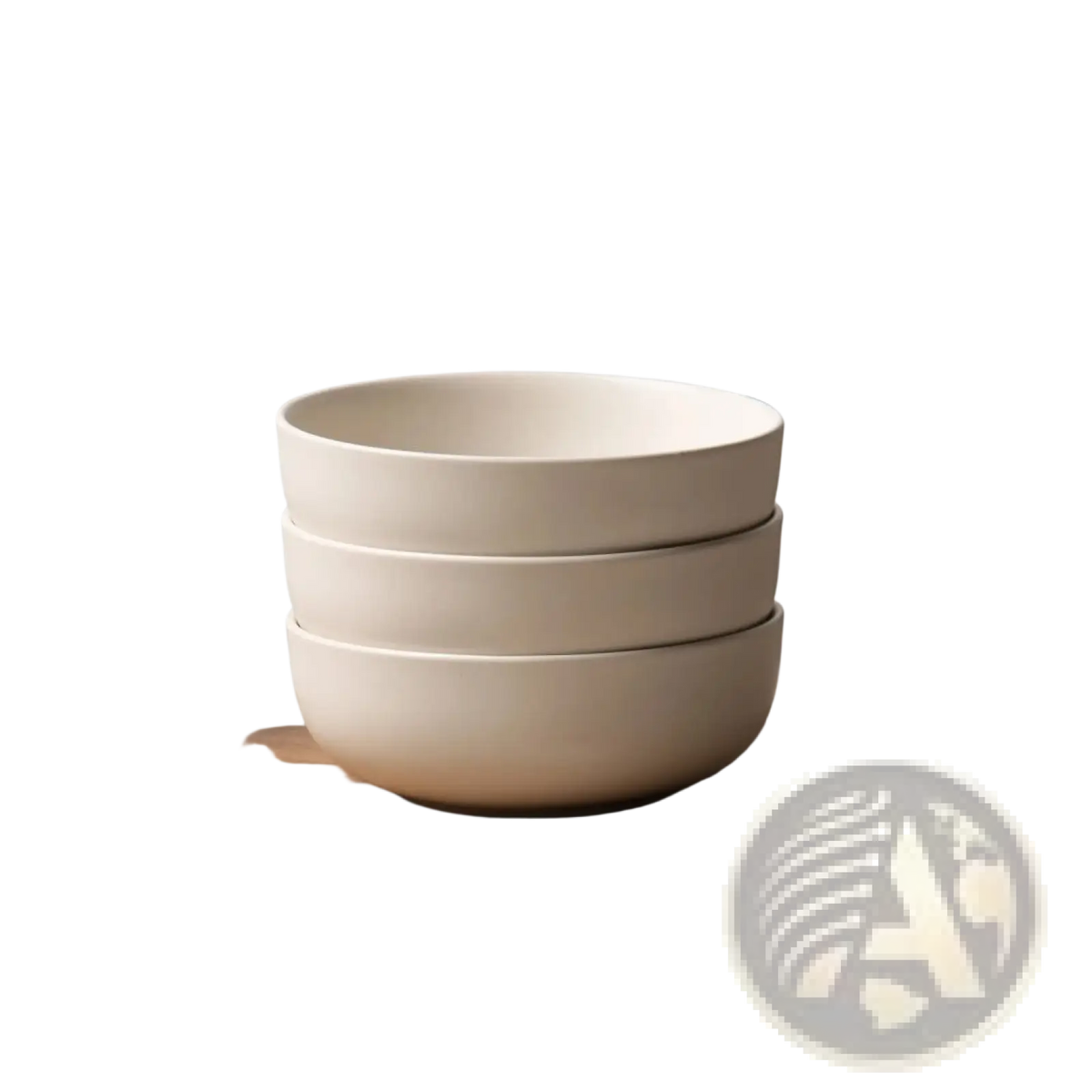 12 Piece Stoneware Dinnerware Set with Mugs for 3