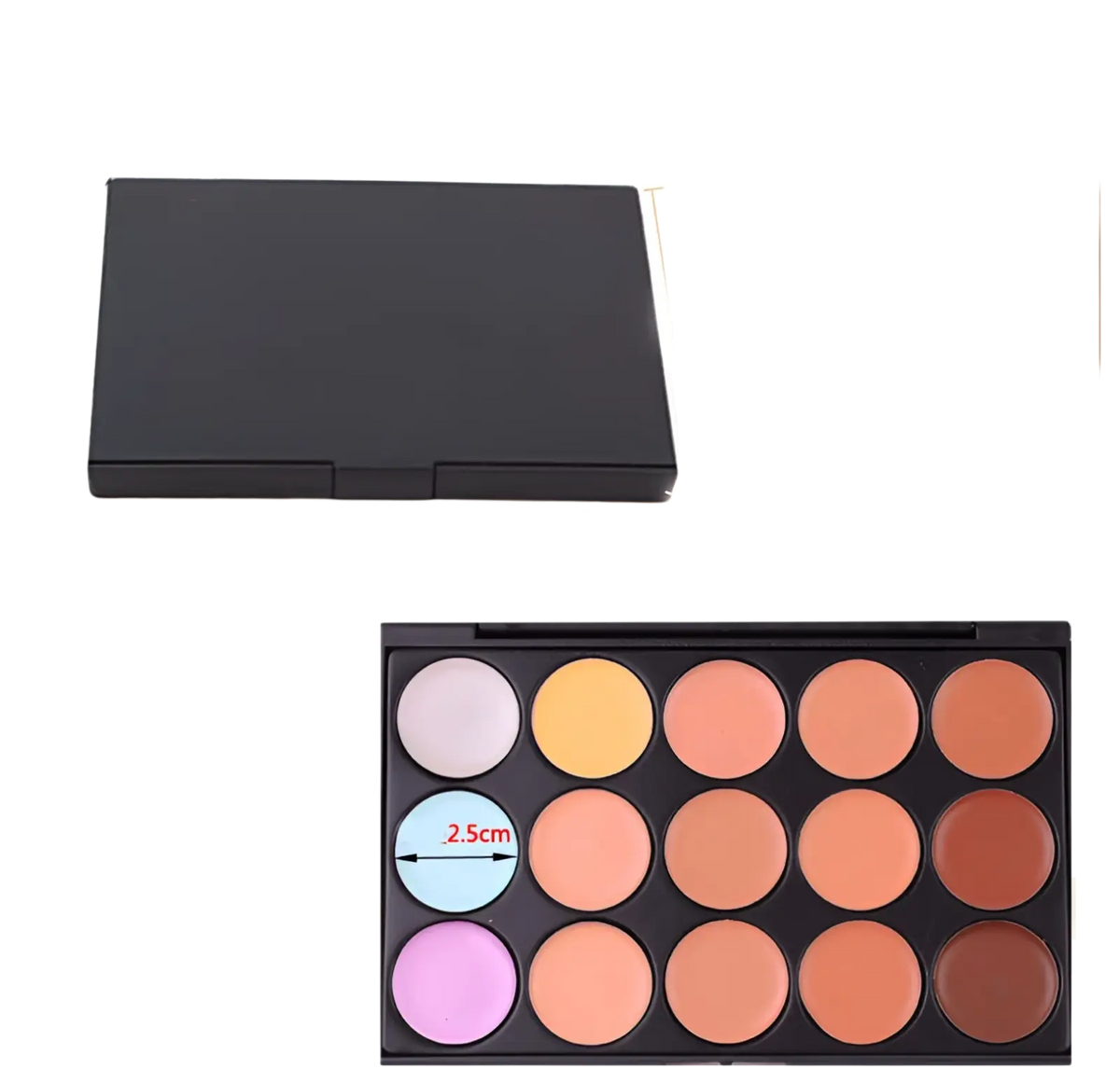 15 Color Concealer Palette Professional Makeup Kit