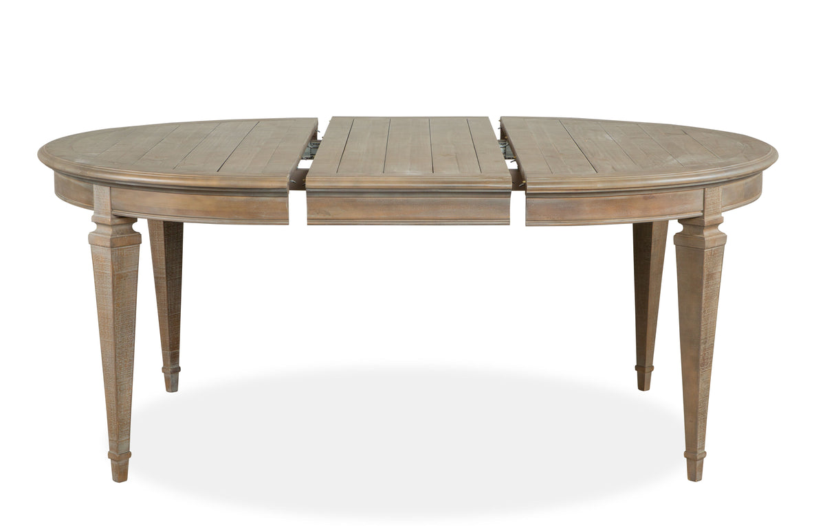 Lancaster - Round Dining Table - Dovetail Gray