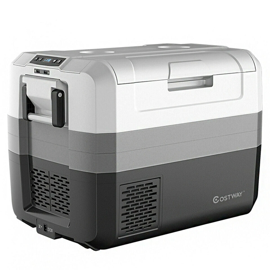70 Quart Portable Electric Car Camping Cooler