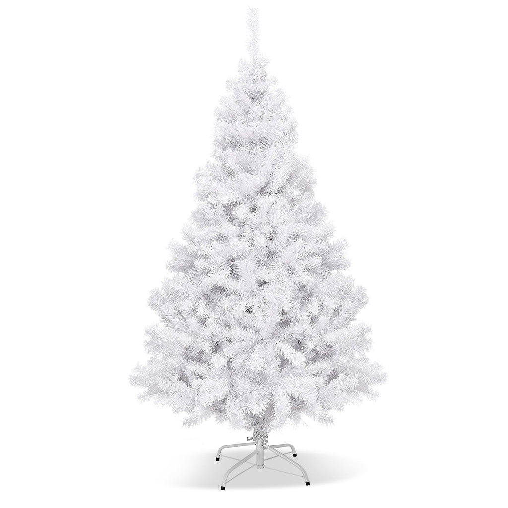 6' / 7.5' / 9' Hinged Artificial Christmas Tree with Metal Stand