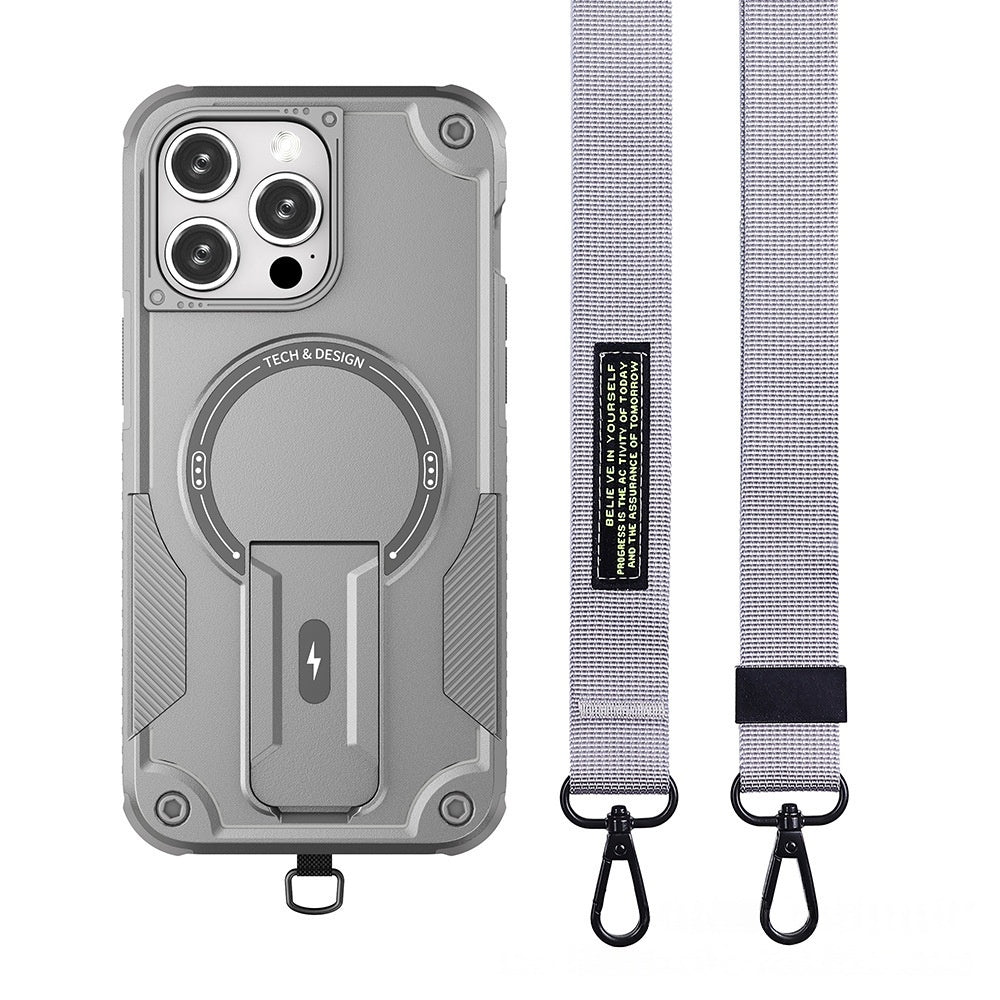 Bundesliga Magnetic-suction Diagonal-strap Phone Case