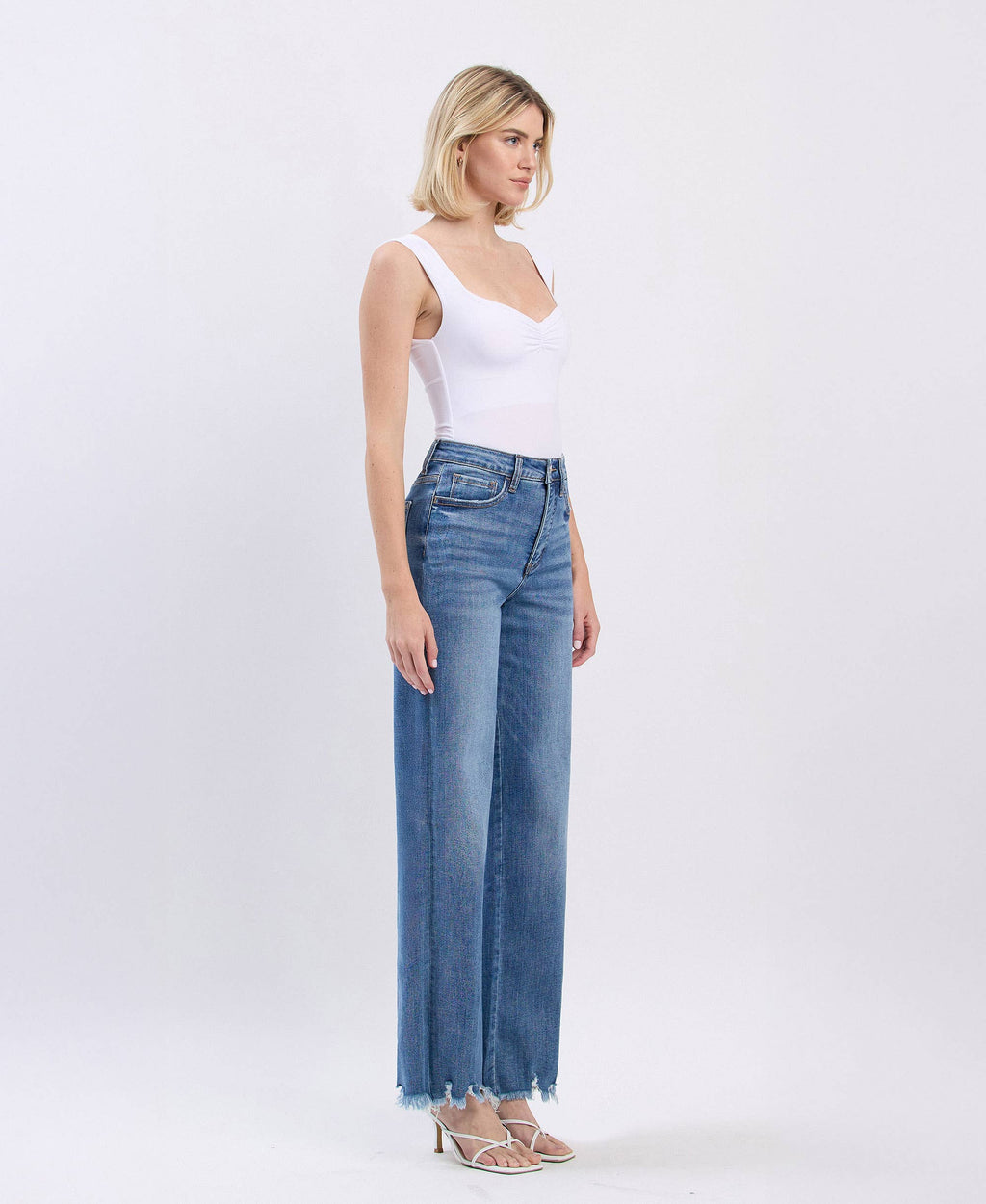 Alessia Tummy Control 90's High Rise Loose Jean
