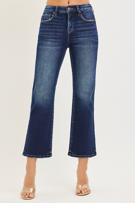 Tilly Curvy Tummy Control High Rise Crop Bootcut Jean
