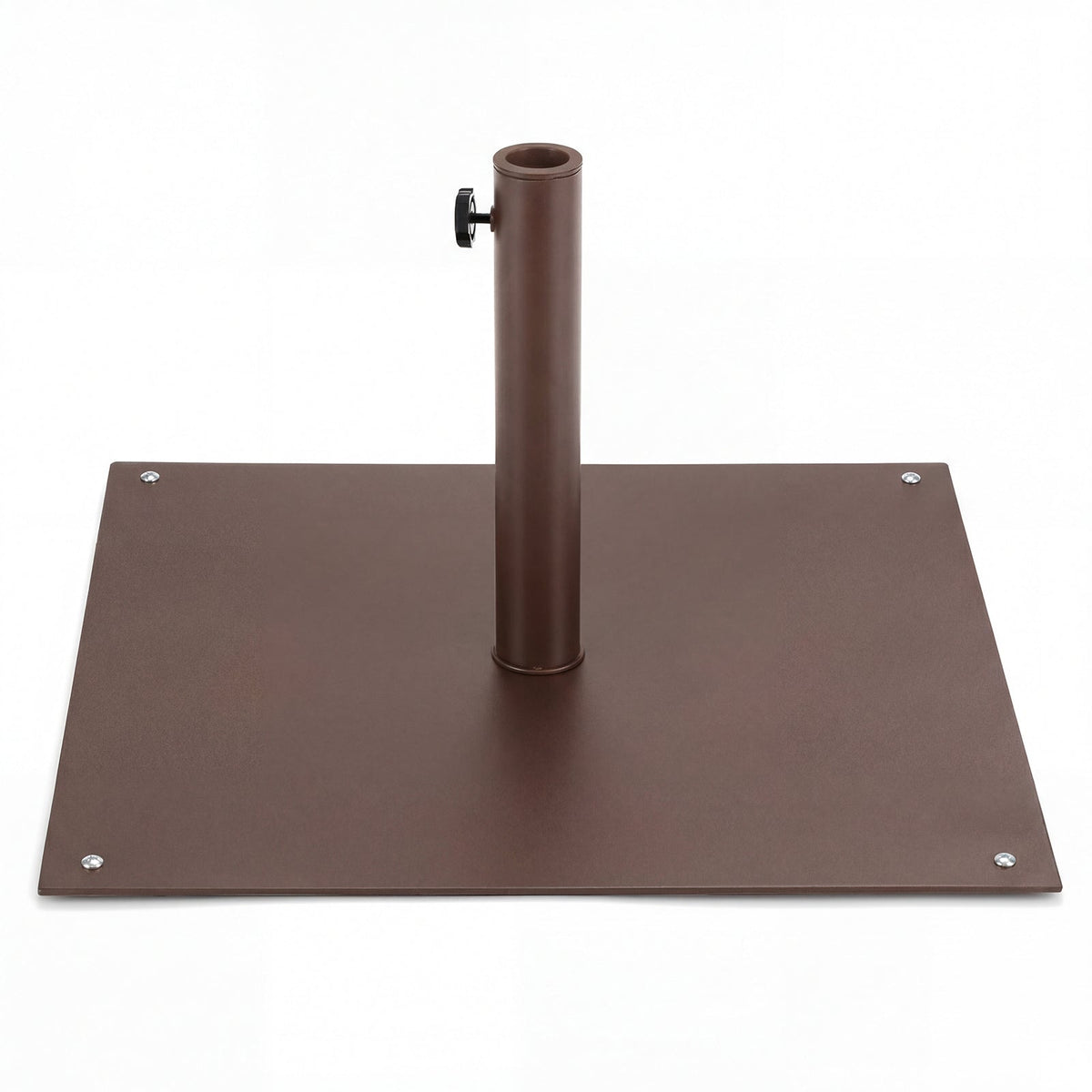 25 Inch Square Patio Umbrella Base 42 LBS Weighted