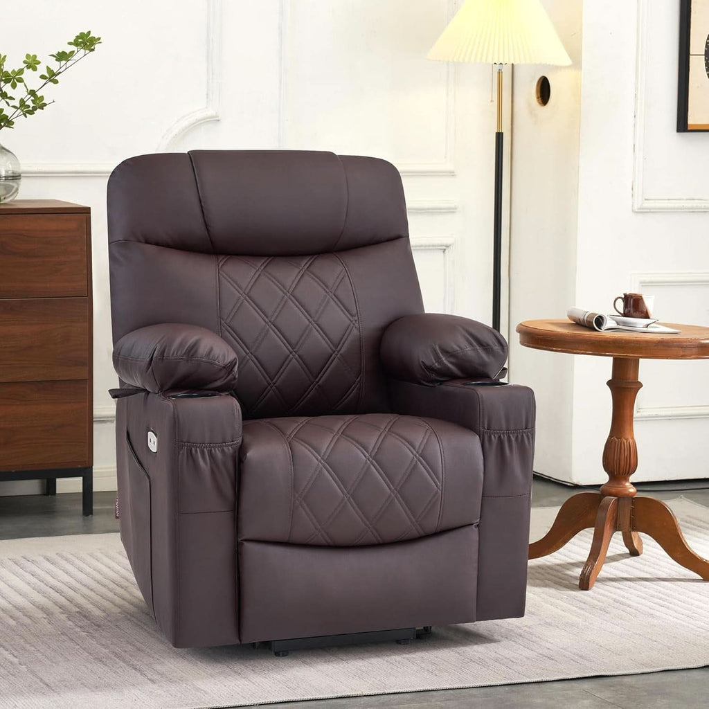Petite Power Lift Recliner With Massage And Heating