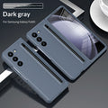 Phone Case With A Skin-feel Hard Shell Pen Slot Storage Strap And Stylus Protection
