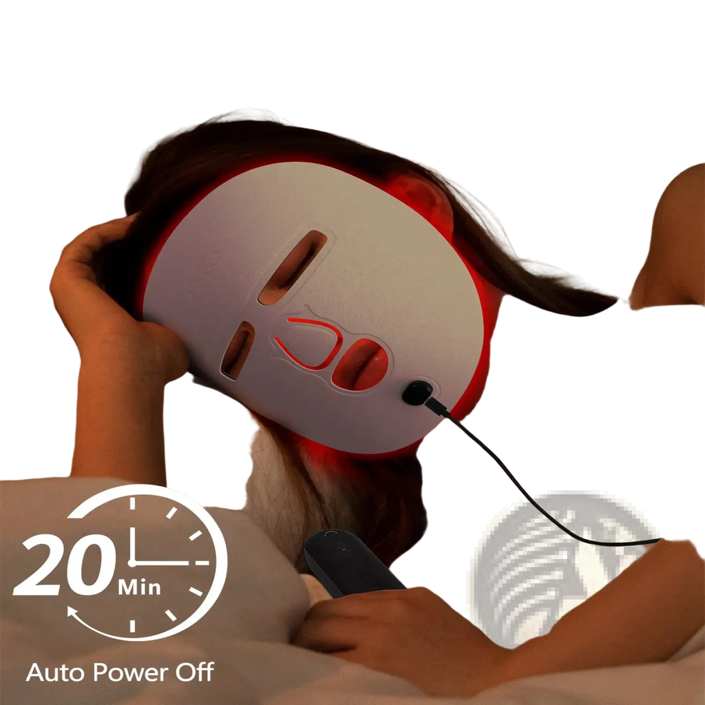 3-in-1 Wireless Led Red Light Therapy Facial Mask
