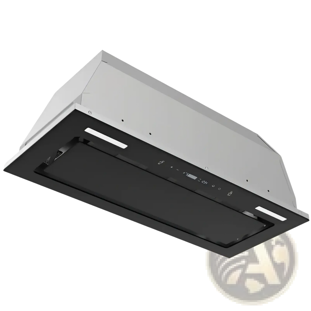 30 Inch Range Hood Insert 800 Cfm Black Glass Vent Fan