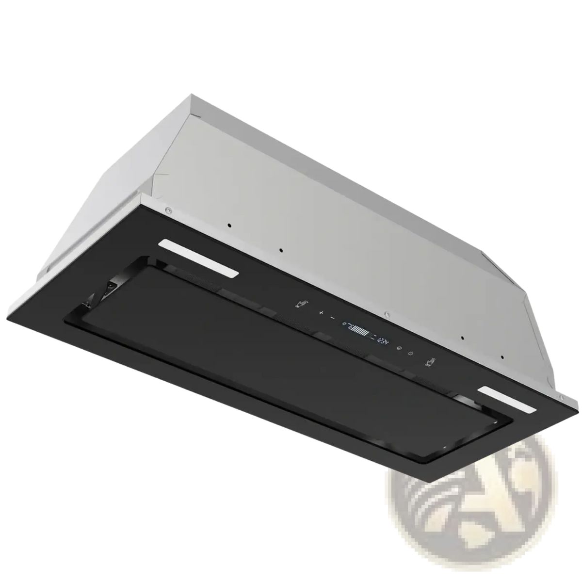 30 Inch Range Hood Insert 800 Cfm Black Glass Vent Fan