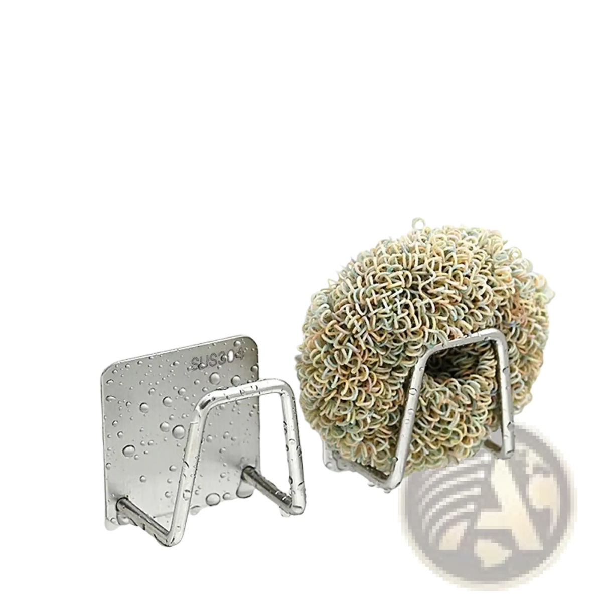 304 Stainless Steel Sink Sponge Holder Drying Rack
