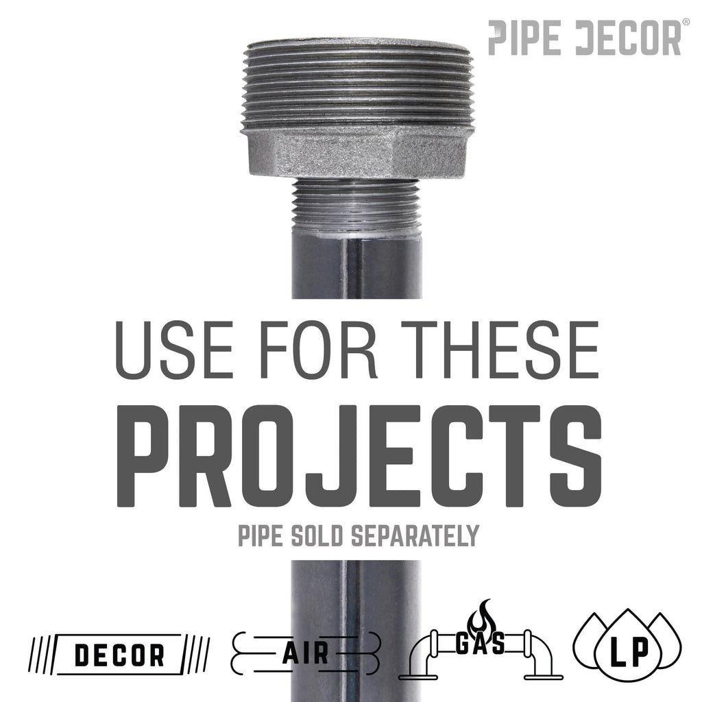 1 1/4 in. x 3/4 in. Black Bushing