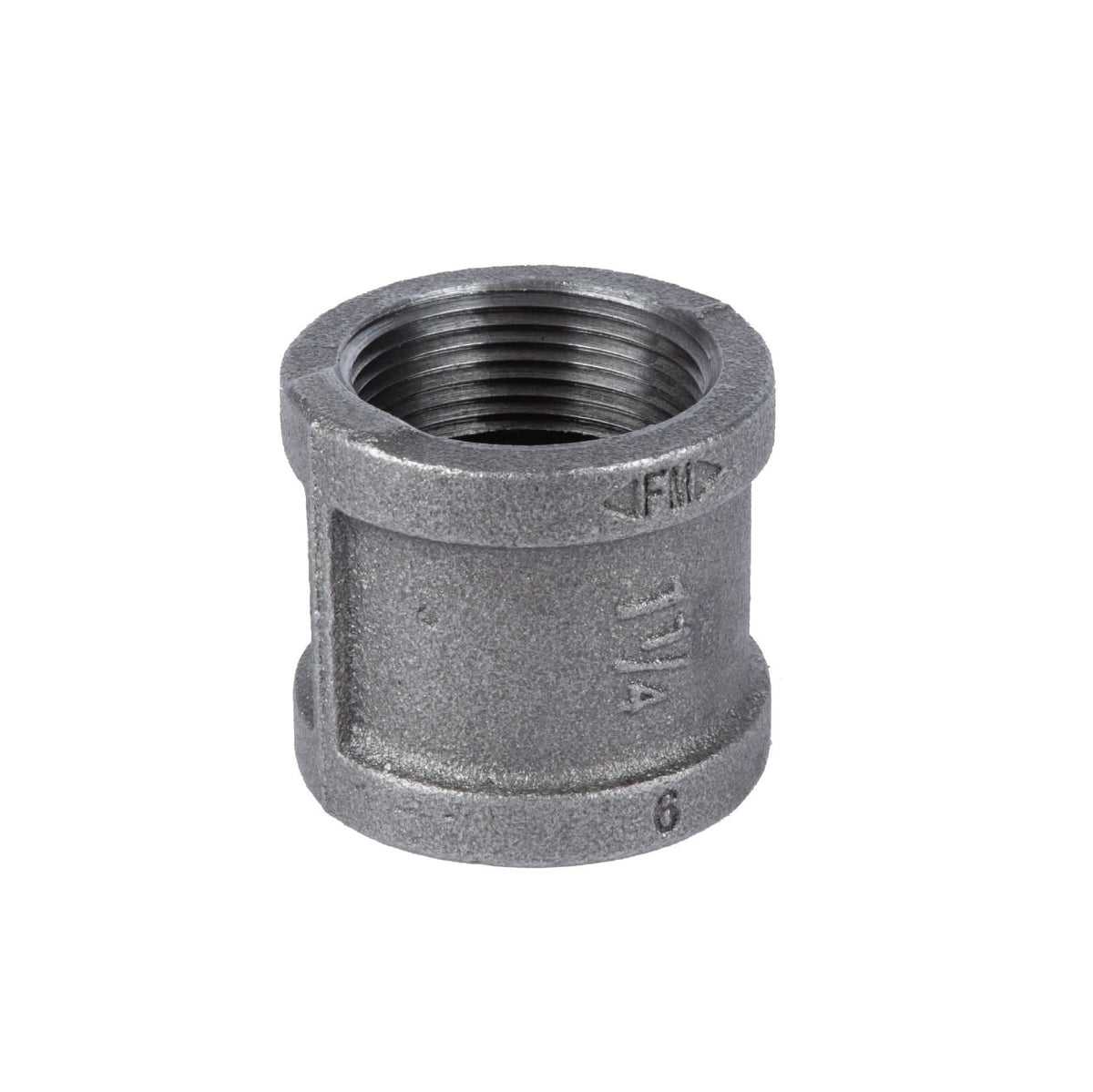 1 1/4 in. Black Coupling