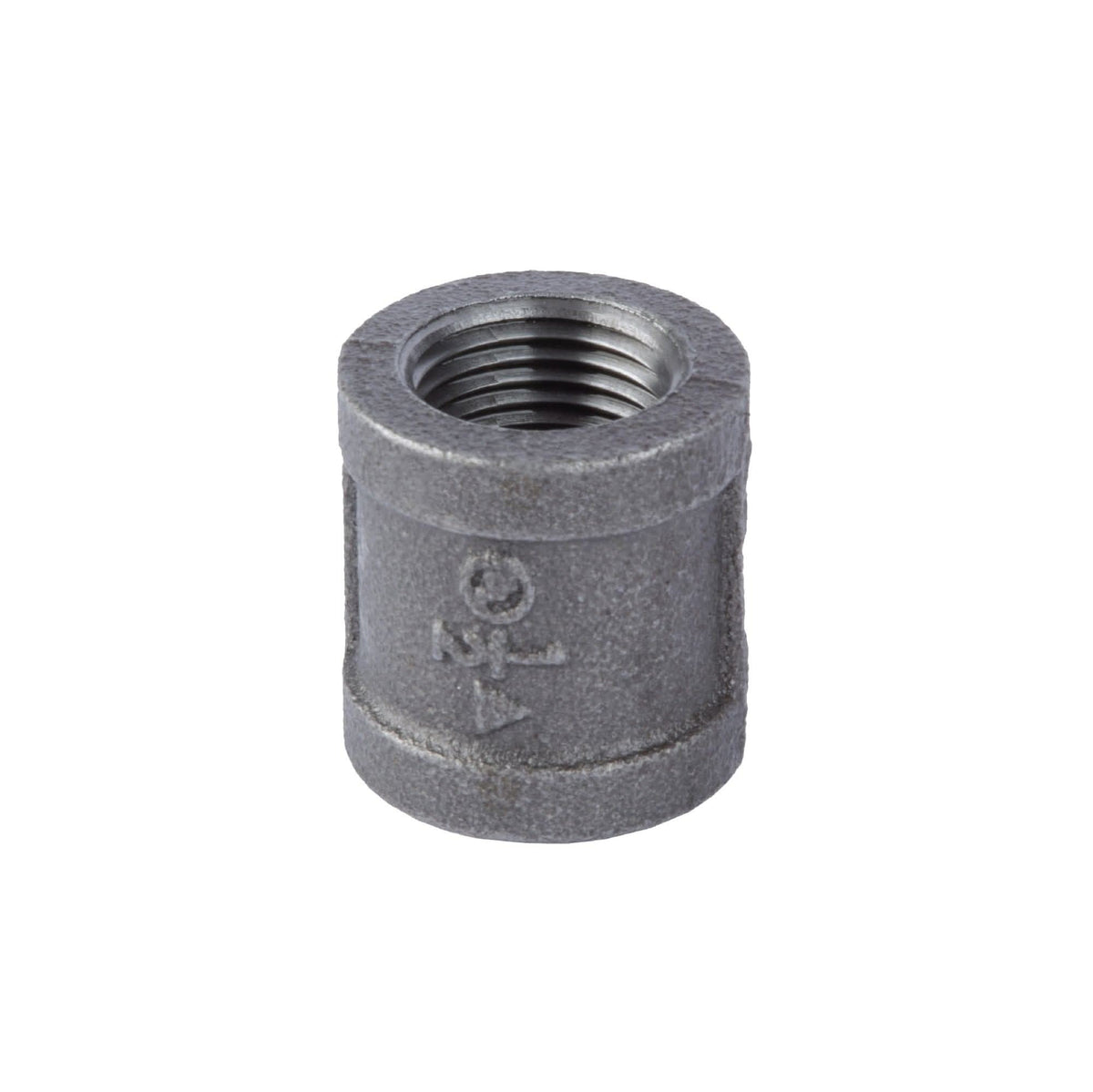 1/2 in. Black Coupling