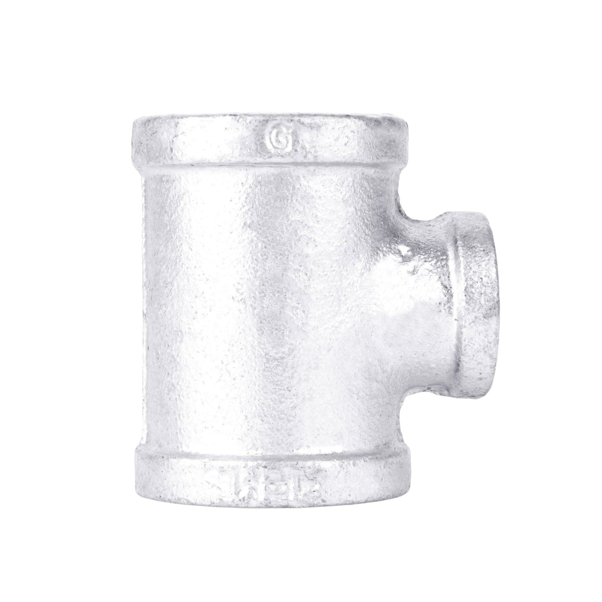 1 in. x 1 in. x 1/2 in. Galvanized Reducing Tee