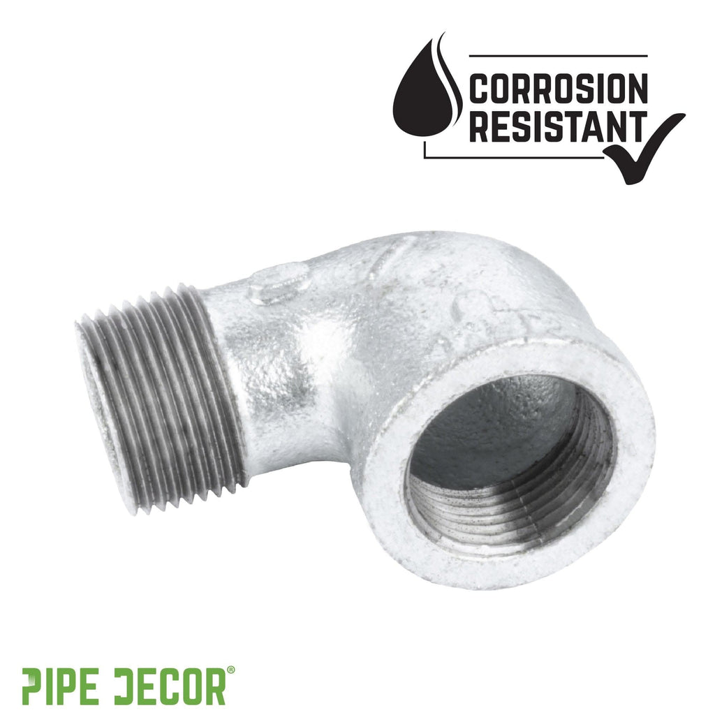 1 1/4 in. Galvanized Iron 90 Degree Street Elbow