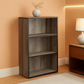 Pasir 3 Tier Open Shelf Bookcase in French Oak Grey
