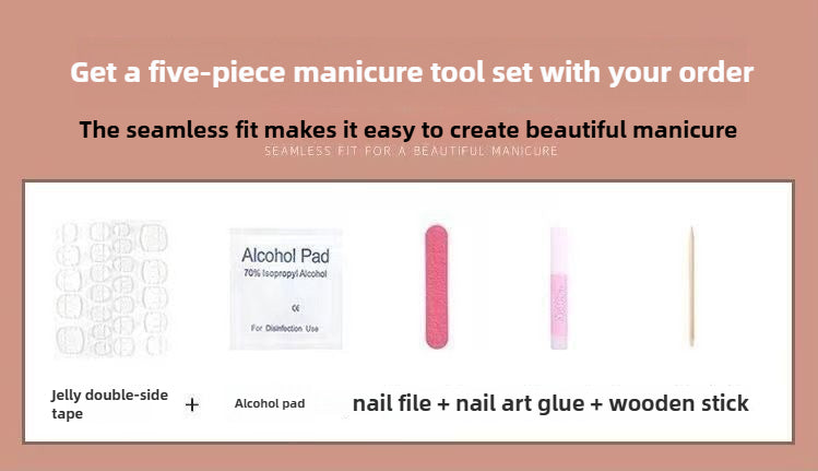 0976- Handmade press on nails fake nails removable