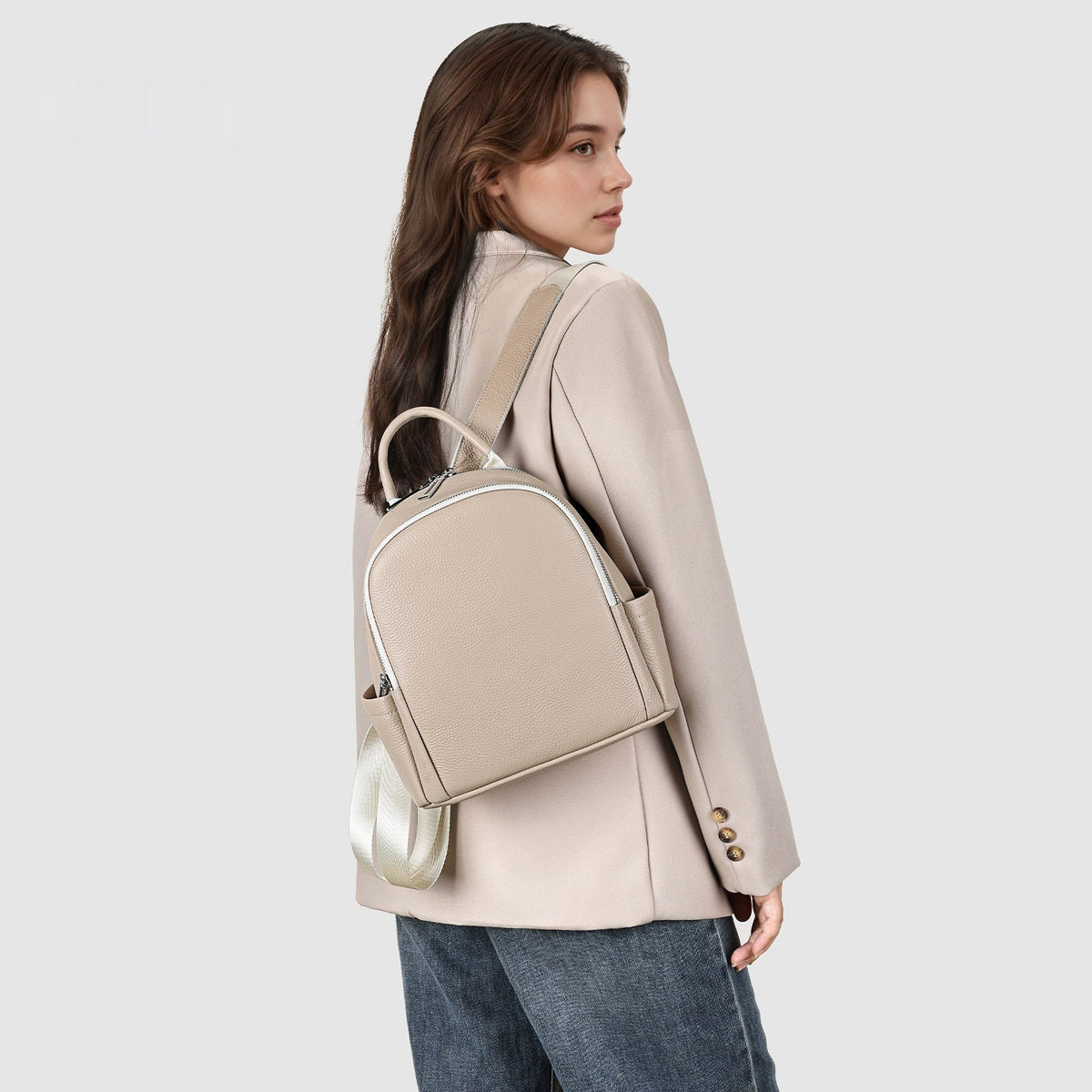 Women's Simple Versatile High-Capacity Fashionable Backpack