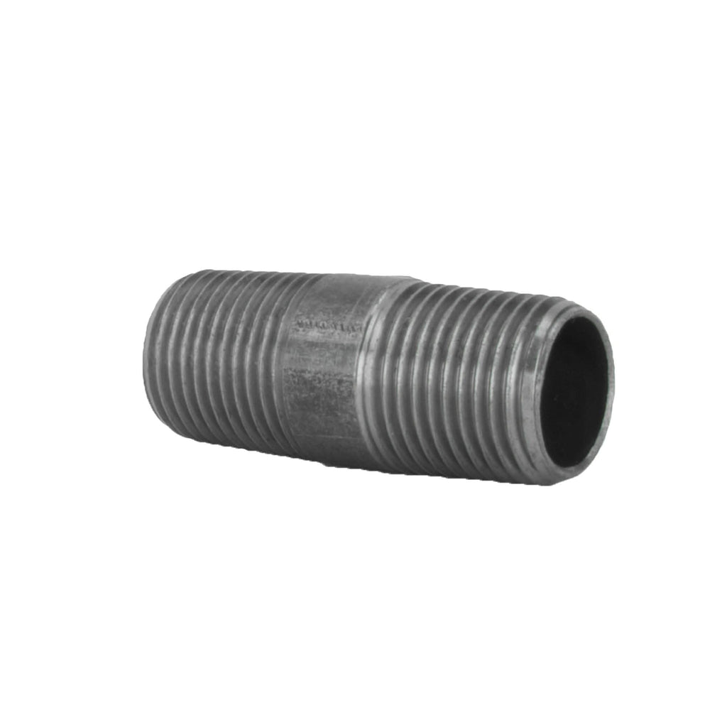 1 in. x 2 1/2 in. Black Pipe