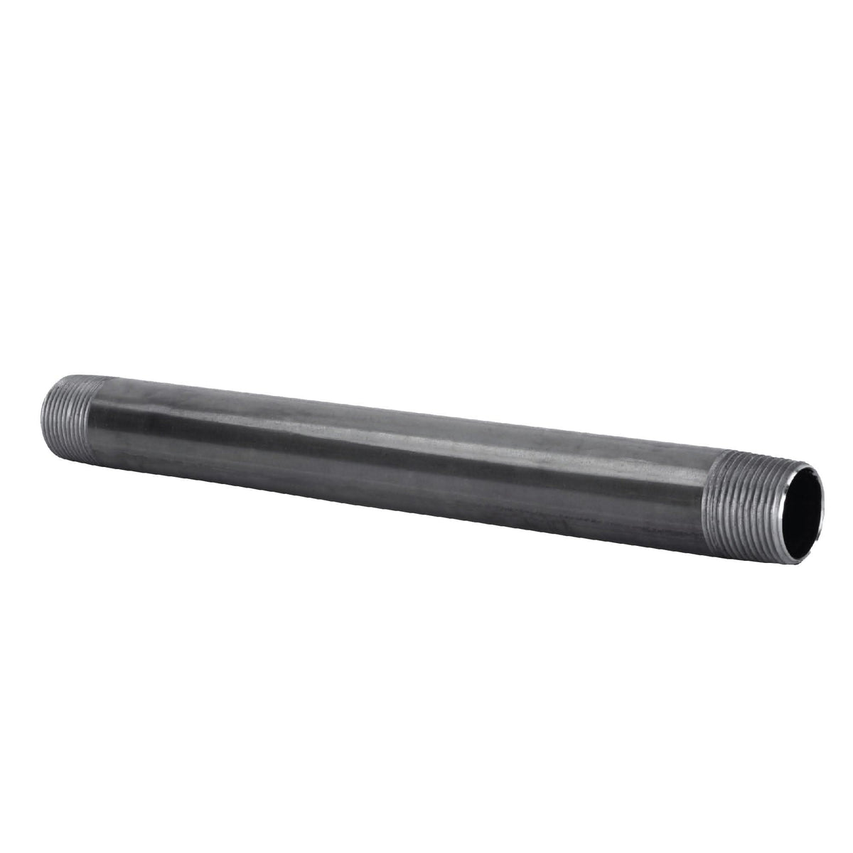 1 1/2 in. x 12 in. Black Pipe