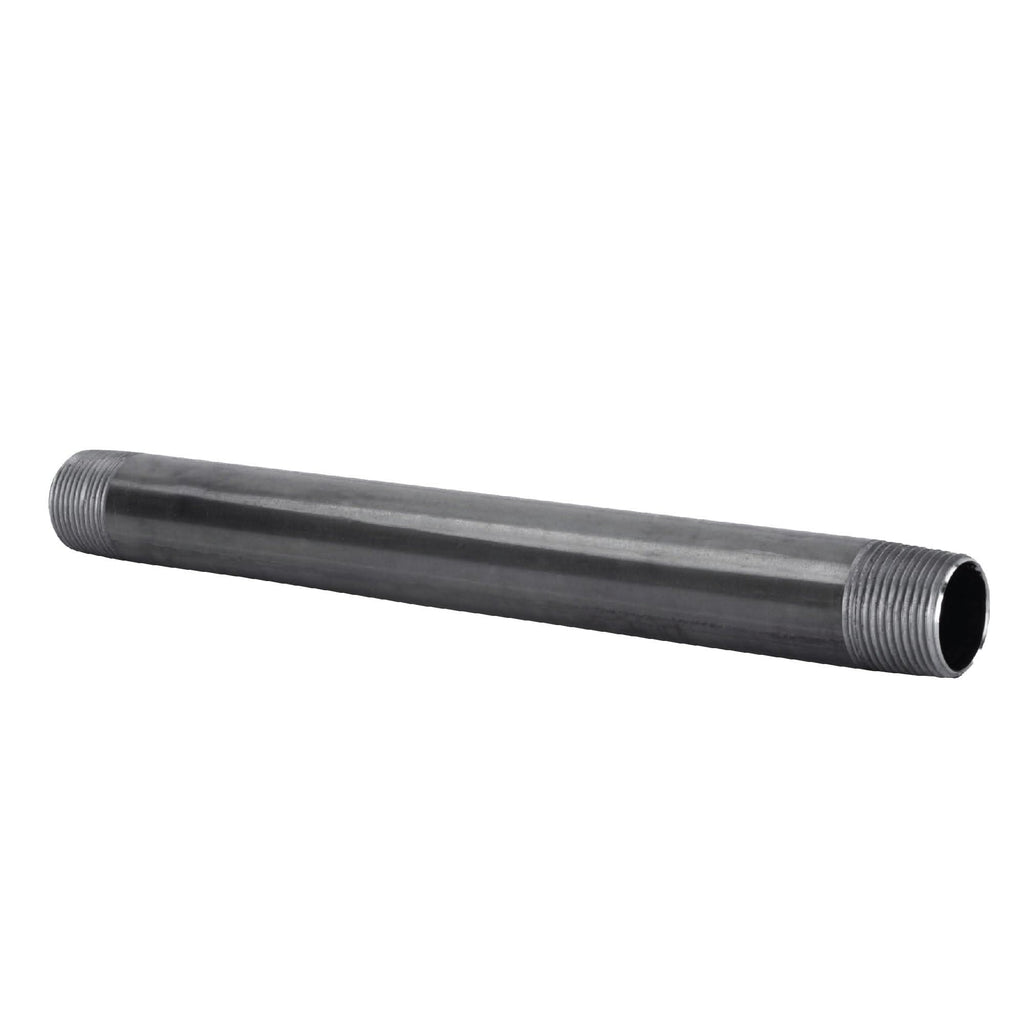 1 1/4 in. x 7 in. Black Pipe