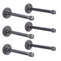 1/2 in. x 12 in. L Shelf Bracket Kit, 6 Pack