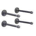 1/2 in. x 12 in. Shelf Bracket Kit, 4 Pack