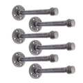 1/2 in. x 8 in. Shelf Bracket Kit, 6 Pack