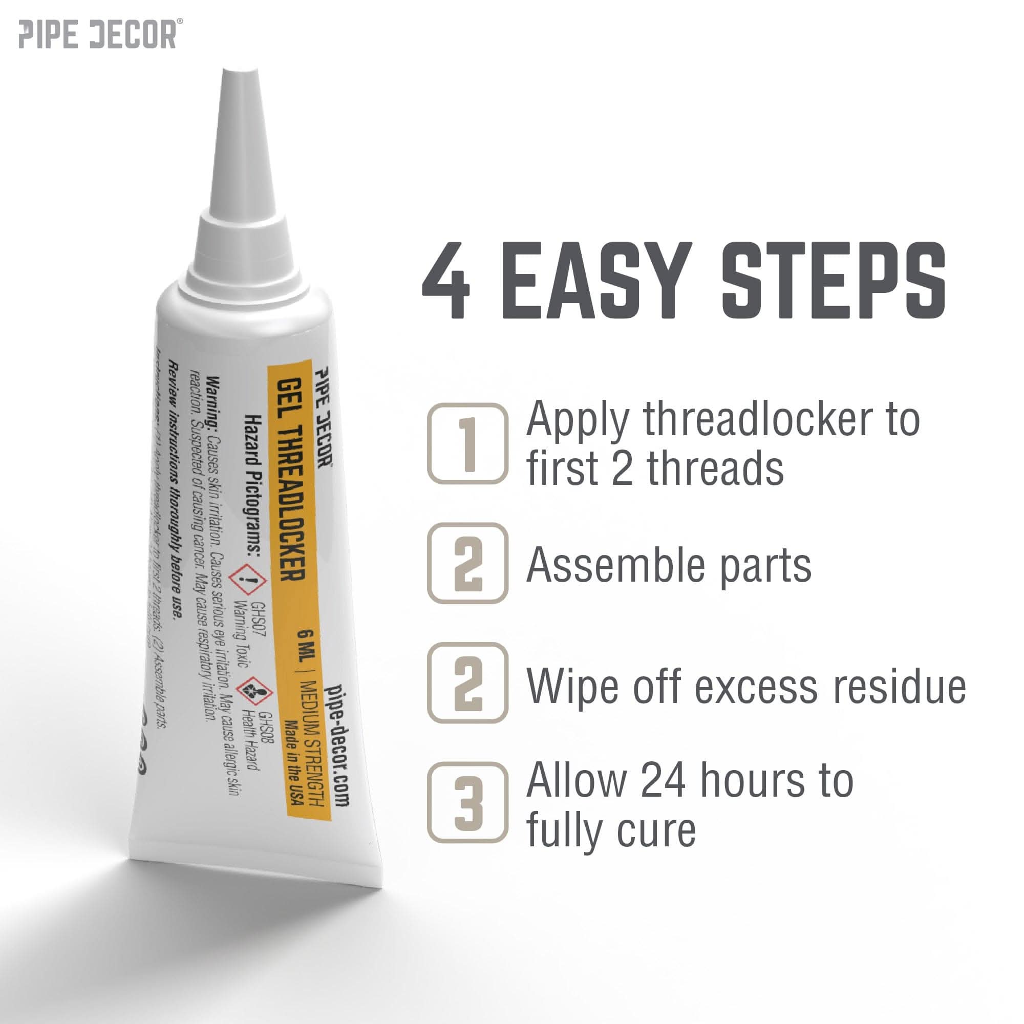 Threadlocker Gel Pipe Thread Sealant