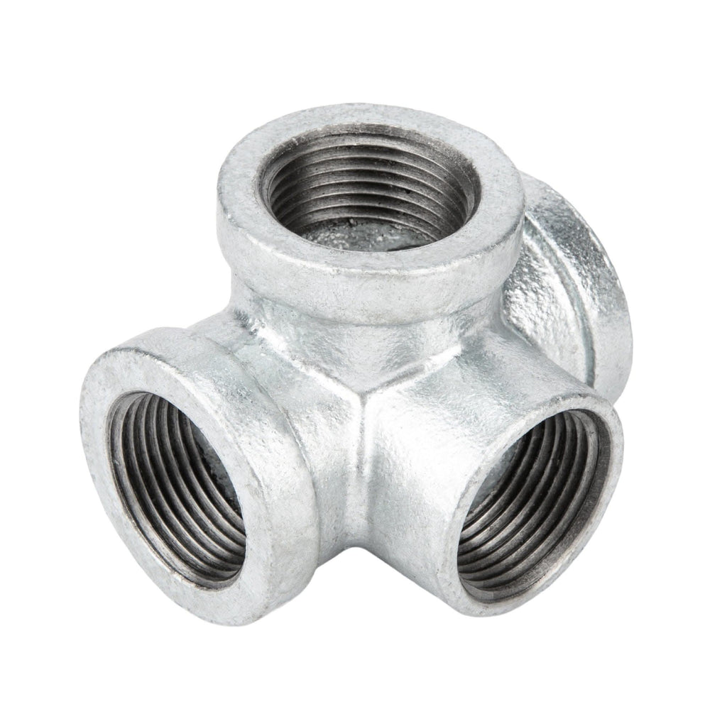 1 in. Galvanized Iron Side Outlet Tee