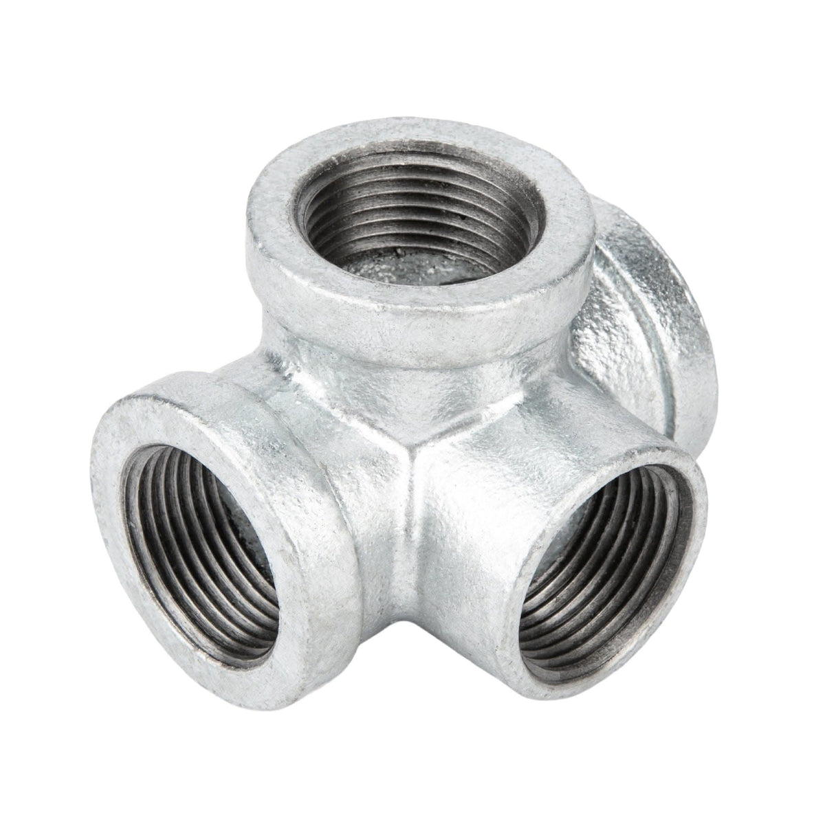 1 in. Galvanized Iron Side Outlet Tee