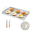 36x22 Stainless Steel Flat Top Griddle Bbq Grill Pan