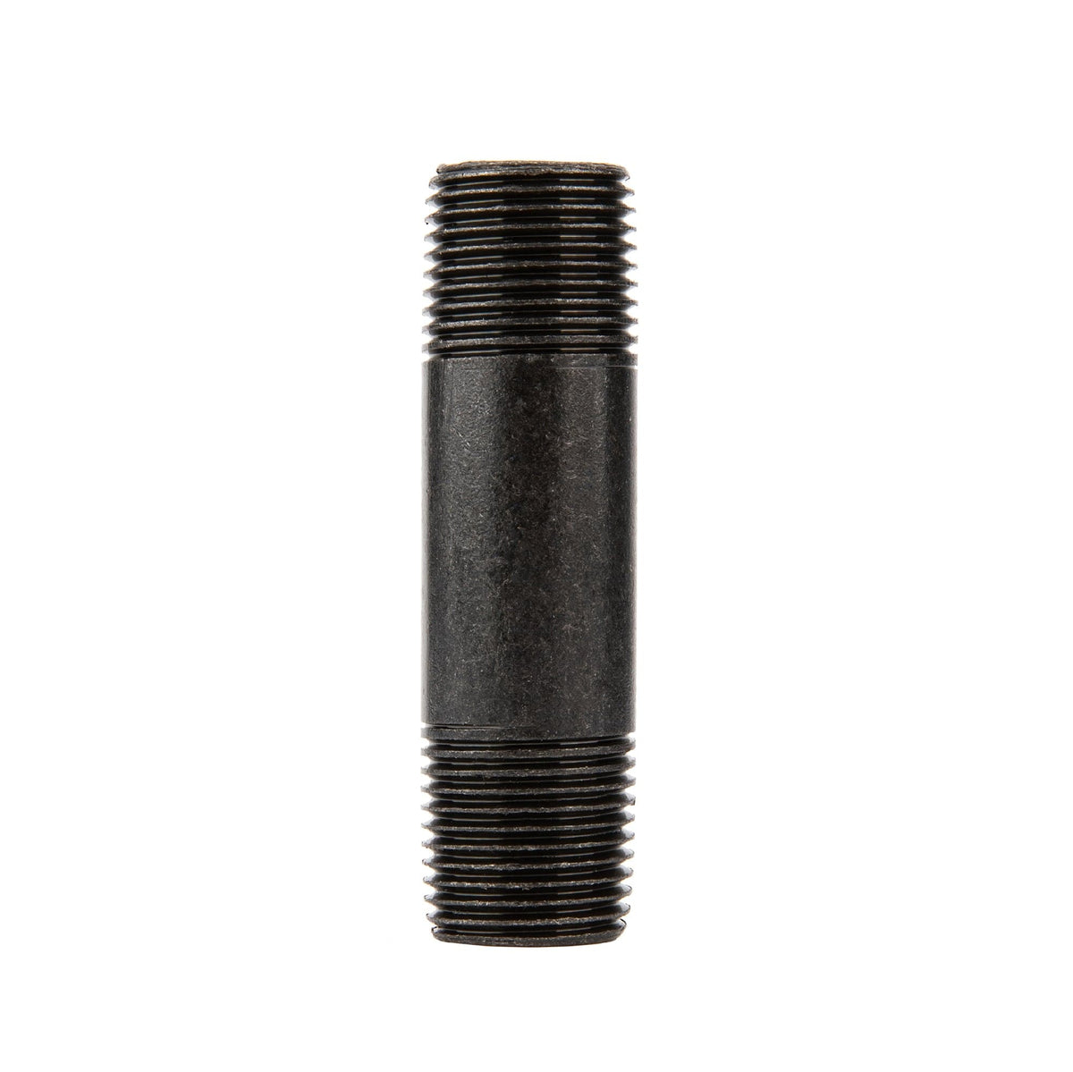 1/2 in. x 3 in. Prefinished Matte Black Pipe