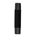 1/2 in. x 4 in. Prefinished Matte Black Pipe