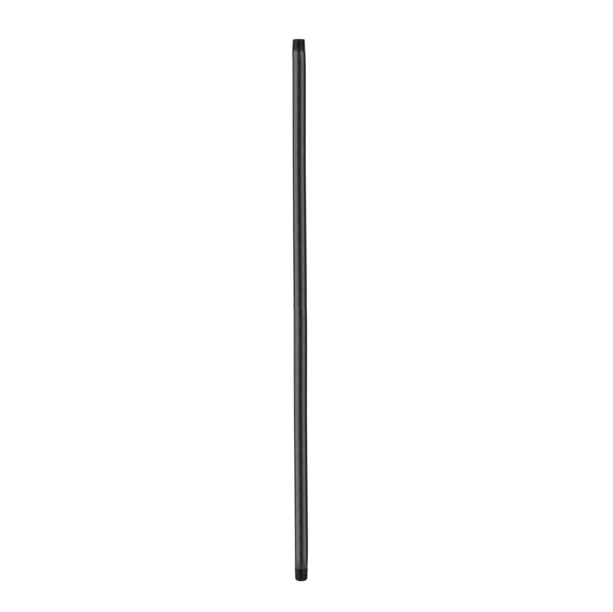 1/2 in. x 36 in. Prefinished Matte Black Pipe