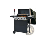 4 Burner Propane Gas Grill 34000 Btu Stainless Steel