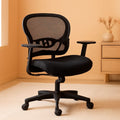 Wave Ergonomic Mesh Office Desk Chair With Lumbar Support