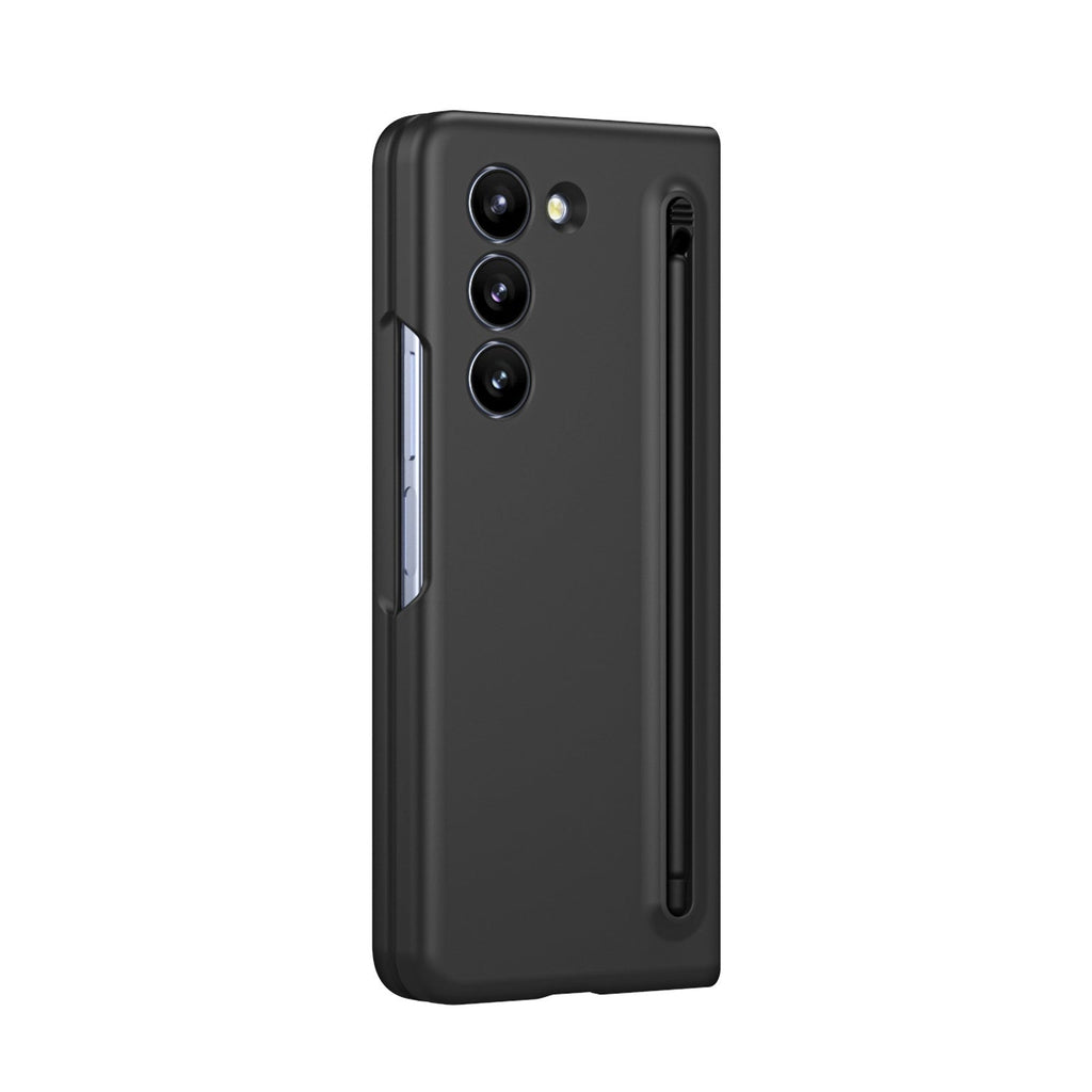 Phone Case With A Skin-feel Hard Shell Pen Slot Storage Strap And Stylus Protection