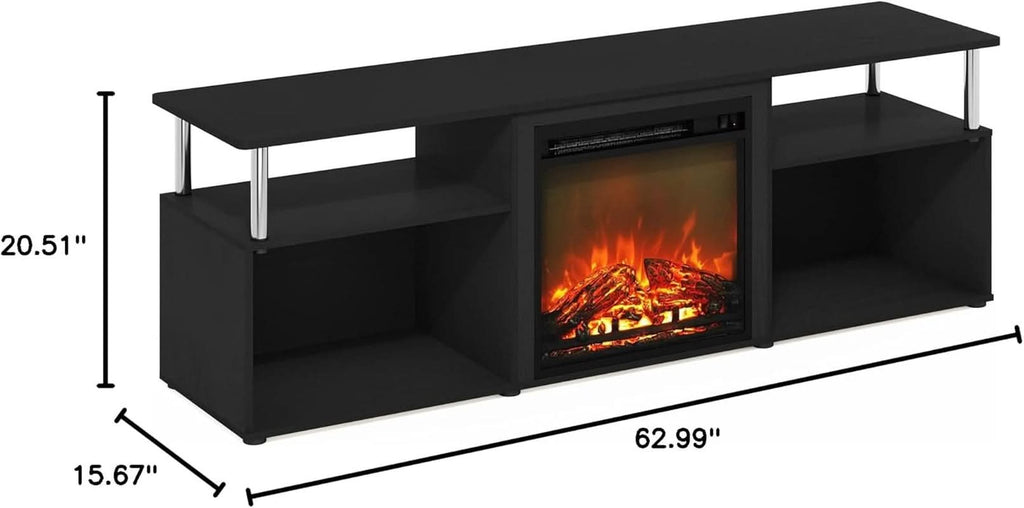 Entertainment Center With Electric Fireplace For 70 Inch TV