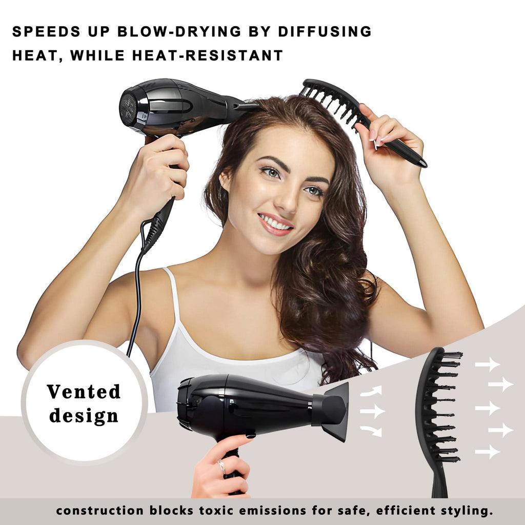 Eagle Fortress Anti-Static Curved Vented Hair Brush
