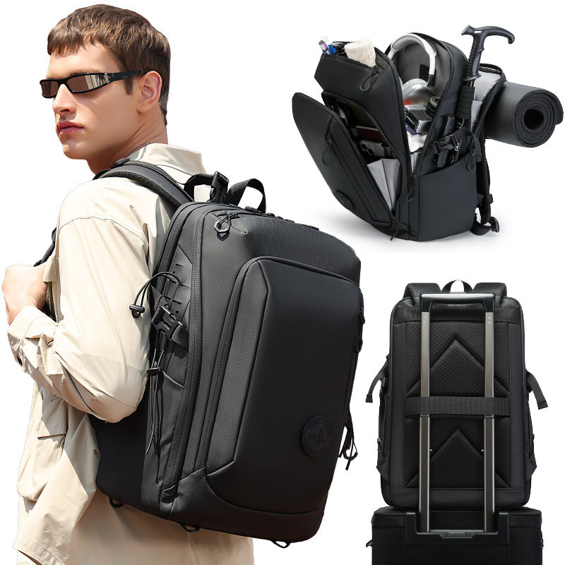 Mens Large-Capacity Travel Backpack For Outdoor Adventures